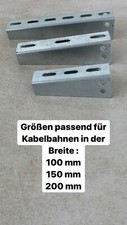 Wand-/Hängestielausleger Konsole verzinkt Kabelbahn Kabeltrasse Kabelrinne