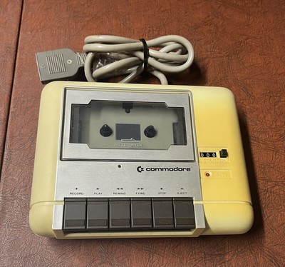 Commodore Computer Model 1530 C2N Datasette Unit Cassette Player Untested