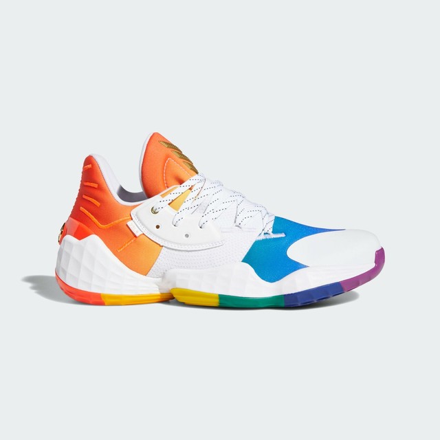 adidas Harden Vol. 4 Pride Rainbow James Men Basketball Shoes FX4797 Size 11 for sale online | eBay
