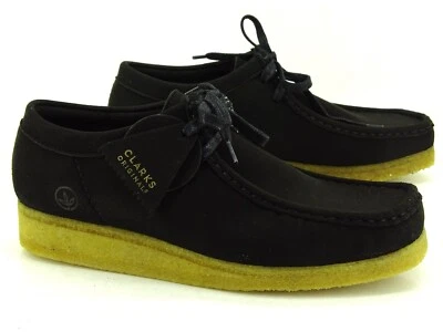 Clarks Wallabee Originals Femmes Chaussures De Loisir Mocassins Taille 42 UK 8 - Photo 1/4