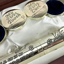 Stephan Baby Silver Plated Birth Memory Keepsake Silver-plated Birth Certificate