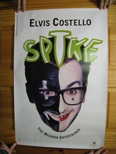 Elvis Costello Poster Spike Face Shot With Make-Up