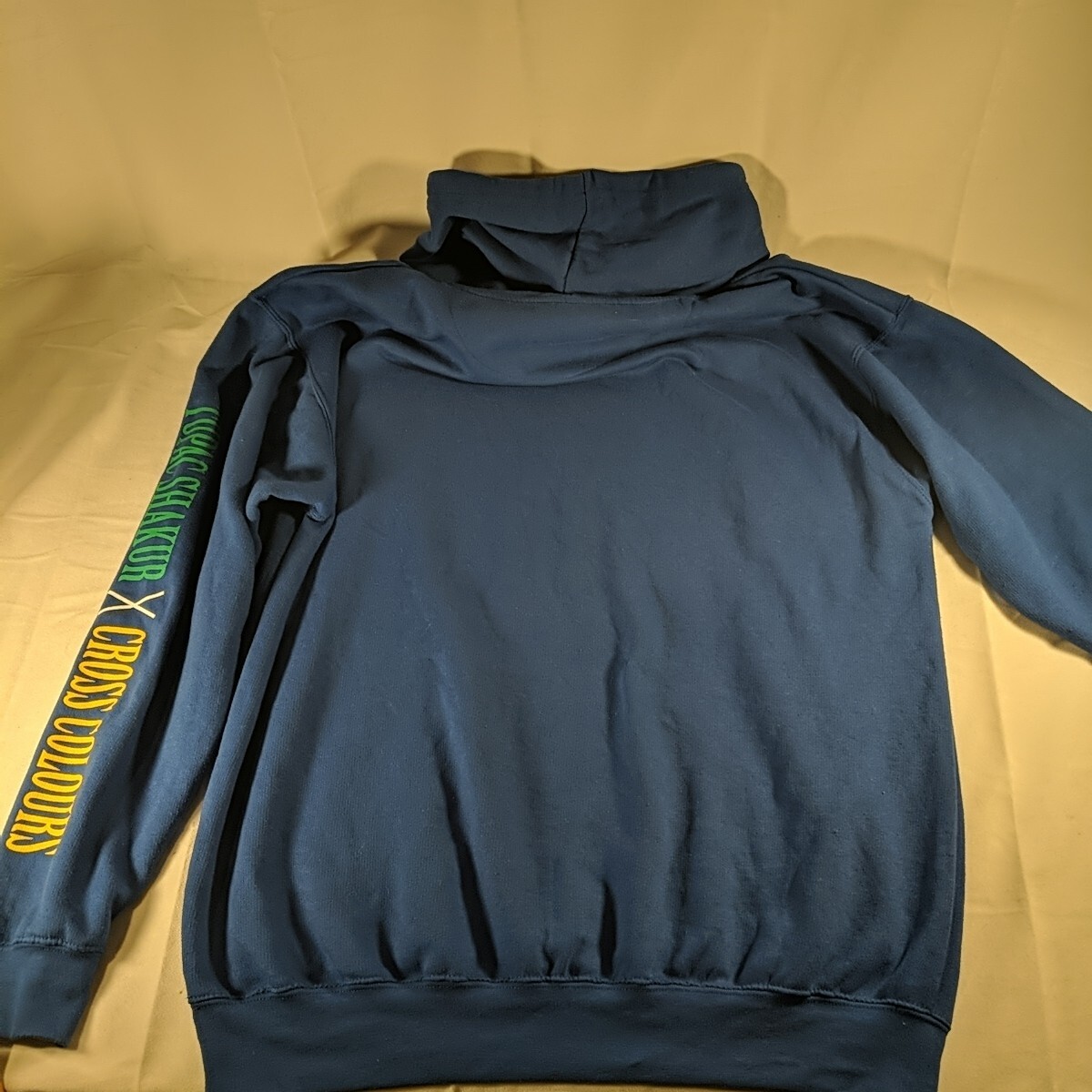 Tupac Shakur x Cross Colours Blue Hoodie Hooded Long … - Gem