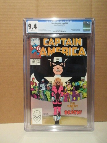 Captain America #380 Marvel Comics 12/90 CGC 9.4