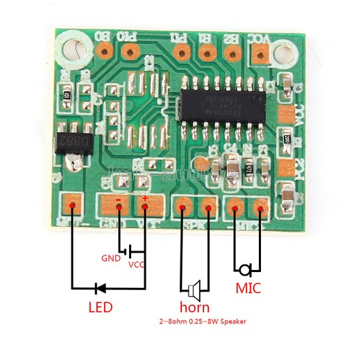 DIY Sound Module For Toy Voice Record Intelligent Playback Module Sound ...