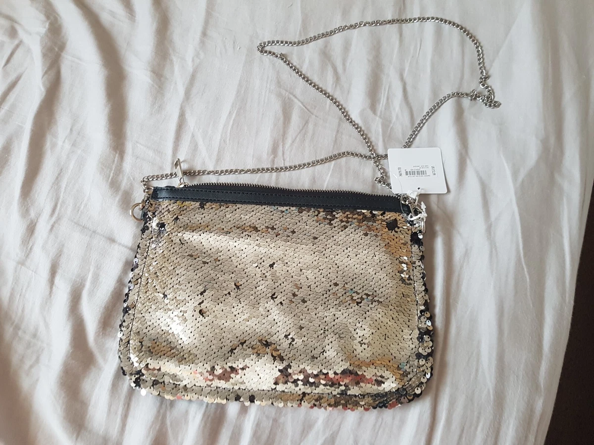 Silver handbags new look hot sale