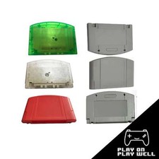 Replacement Game Card Shell Cartridge Cover Case US EU For Nintendo 64 N64
