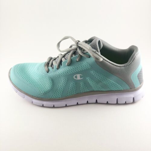 Geboorteplaats Horizontaal Kinderrijmpjes Champion Shoes Womens 8 Mint Green Gray Athletic Running Lightweight Memory  Foam | eBay