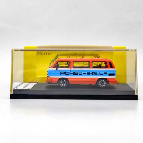 New 1:64 Master Porsche B32 VW T3 Multivan Van Gulf Diecast Toys Car Models Gift - Picture 8 of 18