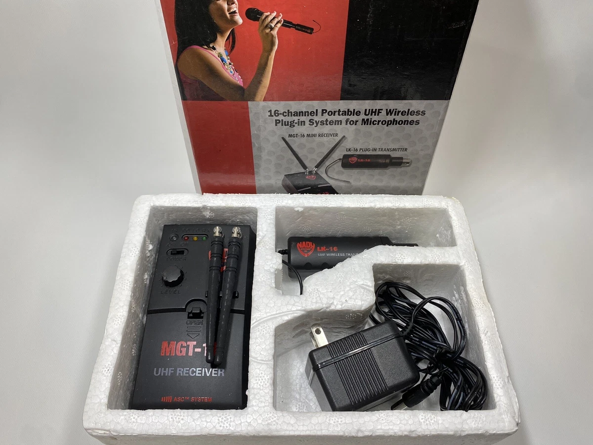 NADY MGT-16MHT-16 Miniature Wireless Instrument System New Open Box Tested  | eBay