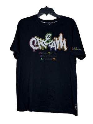 switch remarkable t shirt Men Cream Cash Rules Everything Around Me