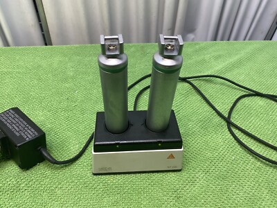 HEINE NT 200 充電器のみ Heine NT200 Table Charger w/ two Rechargeable Laryngoscope