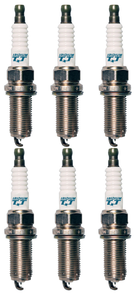 Set of 6 Spark Plugs DENSO IKH20TT 4704 for 2004, 2010 Cadillac SRX