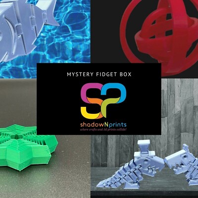 Fidget Box Ebay Fidget Box, shadowNprints Fidget Box,3d print Fidget Box, Surprise | eBay