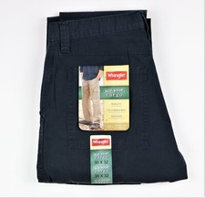 New Wrangler Men's Rip-Stop Cargo Pants Navy Color 100 Cotton All Sizes