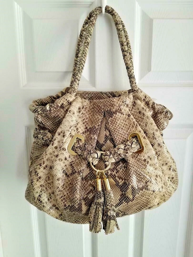 Cheap michael kors python handbag deals