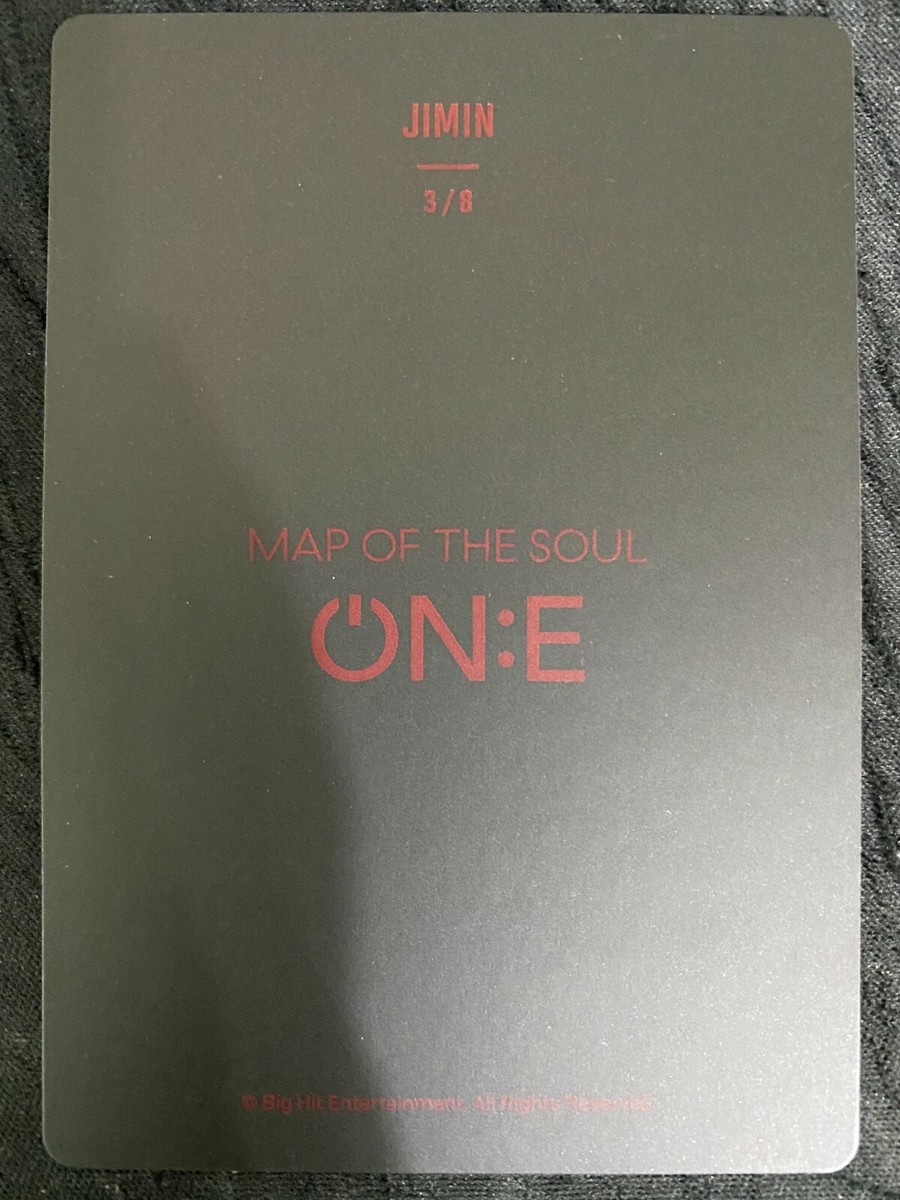 防弾少年団(BTS) - BTS Map of the soul on:e ミニフォト ジミン コンプ JIMIN BTS MAP OF THE SOUL ON:E Mini Official Photocard