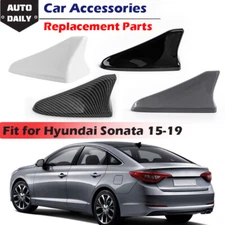 For Genesis Sedan G80 / Coupe Ebony Shark Fin Antenna AM/FM Aerial Cover Black