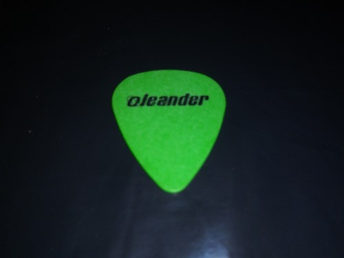 OLEANDER Band Logo Thomas Flowers 2001 Concert Tour Why I'm Here GUITAR PICK
