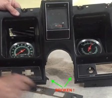 69 Camaro Dash Tab Repair Kit 68-74 Nova