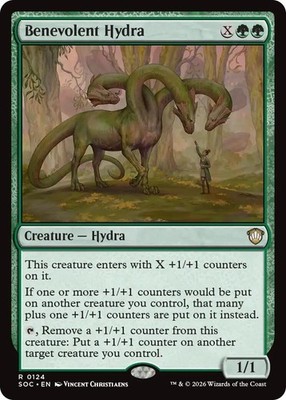 Benevolent Hydra - 124 - NM - Commander: Secrets of Strixhaven