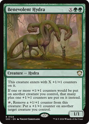 #ad Benevolent Hydra 124 NM Commander: Secrets of Strixhaven $2.99