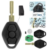 Funk SchlüSsel HU58 434MHZ FüR BMW 3Er Z3 E46 5Er E39 7Er E38 X3 E83 X5 E53 Z4