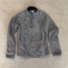 The North Face Women's 1/4 Zip Pullover Top Gray, Medium