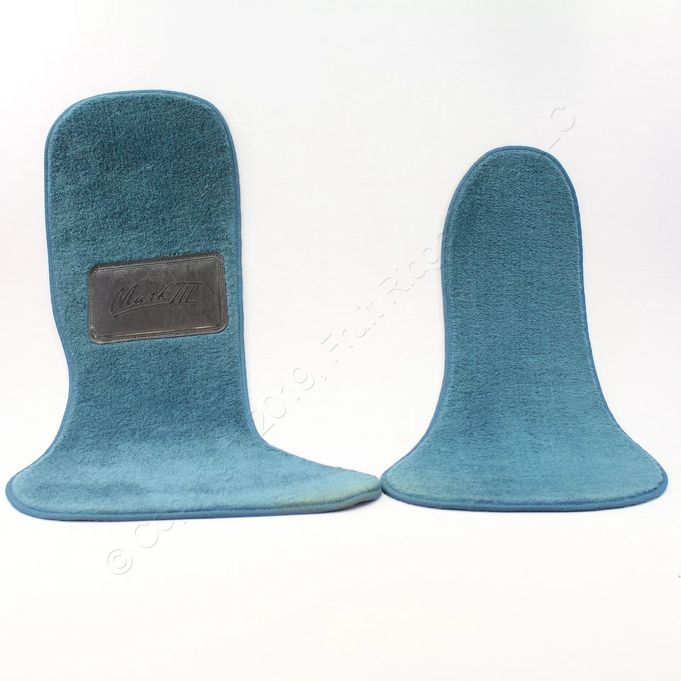 Juego completo de 4 alfombrillas delanteras traseras Dark Sea Island OEM para Safari Mark III Foto 3 de 4