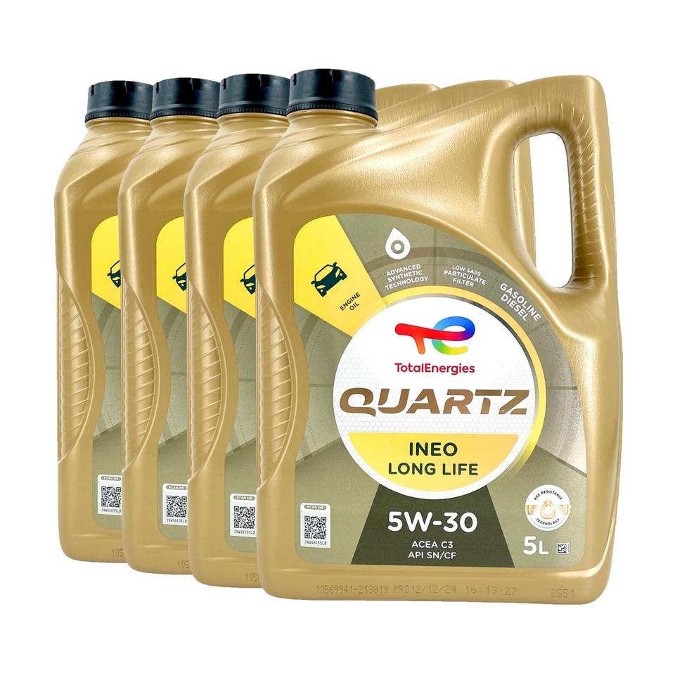 Total Quartz Ineo Long Life 5w-30 huile moteurs 5 litres