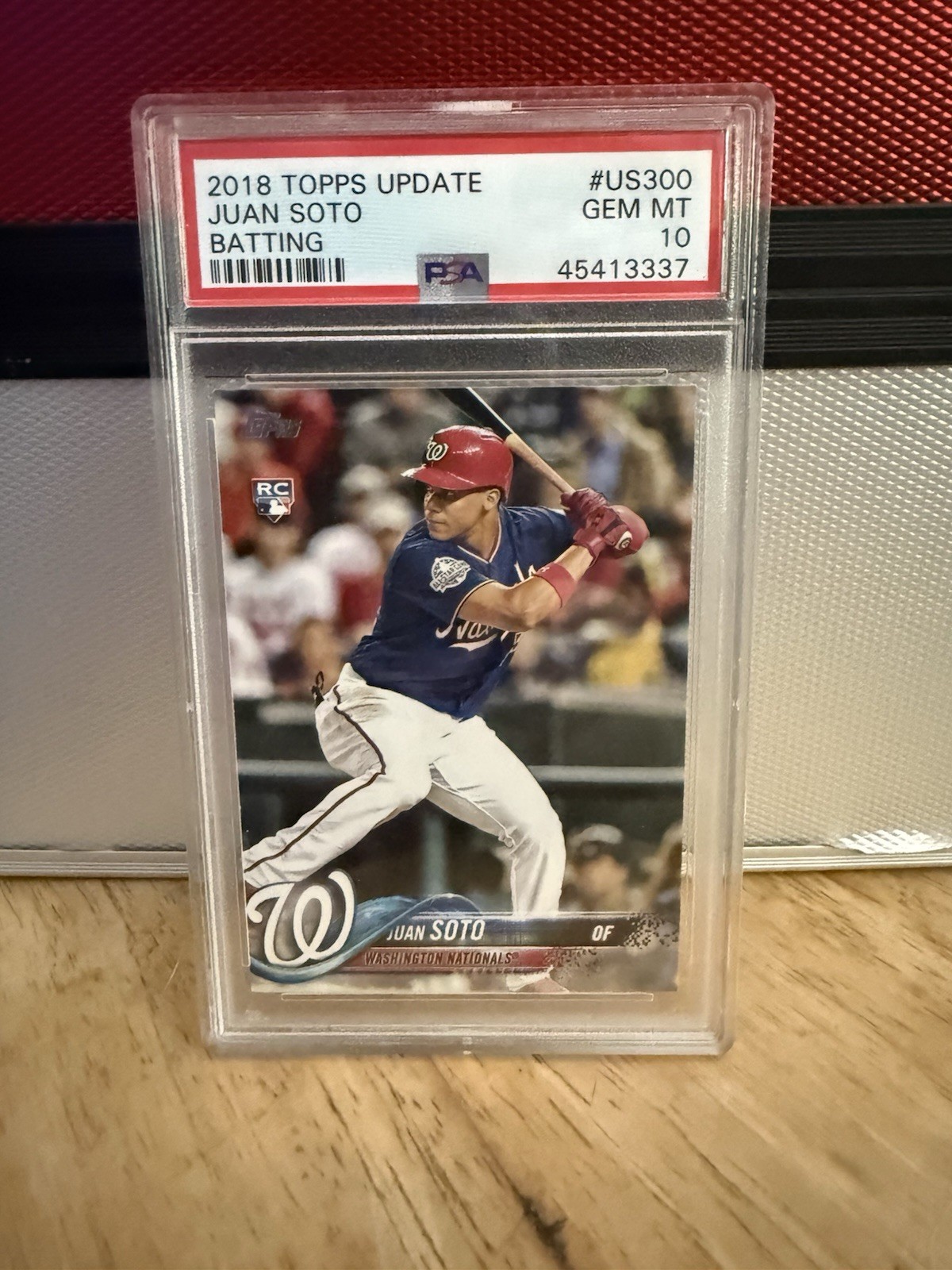 2018 Topps Update Juan Soto PSA 10 