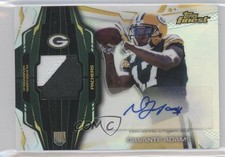 2014 Topps Finest Rookie Auto Patch Davante Adams #RAP-DA Patch Auto 6ja