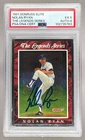 5763 Nolan Ryan 1991 Donruss The Legends Series On Card Auto /7500 PSA 5 DNA 8