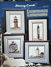 Stoney Creek Collection Lighthouse Landmarks Cross Stitch Chart Leaflet 2000 New