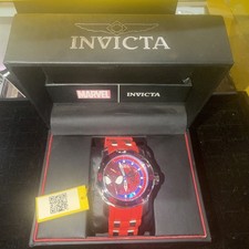 invicta spiderman modle 34742 watch