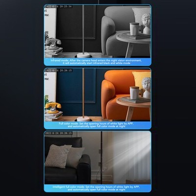 A16 Security Camera WiFi Camera Indoor 355 Degrees Full View Motion Detection