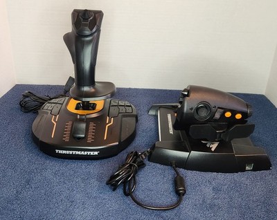 TWCS Thrustmaster Flight Stick and Throttle HOTAS (Hands-On Throttle and Stick)