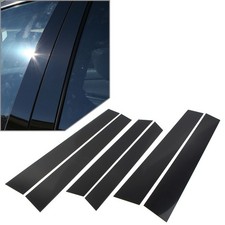 6 Pcs Car Door Trim Cover Kit Glossy Black Pillar Posts For Honda Crv 2007-2011 6 Pcs Car Door Trim Cover Kit Glossy Black Pillar Posts For Honda Crv 2007-2011
