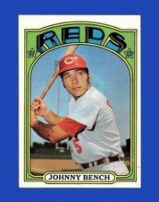 1972 Topps Set-Break #433 Johnny Bench EX-EXMINT *GMCARDS*