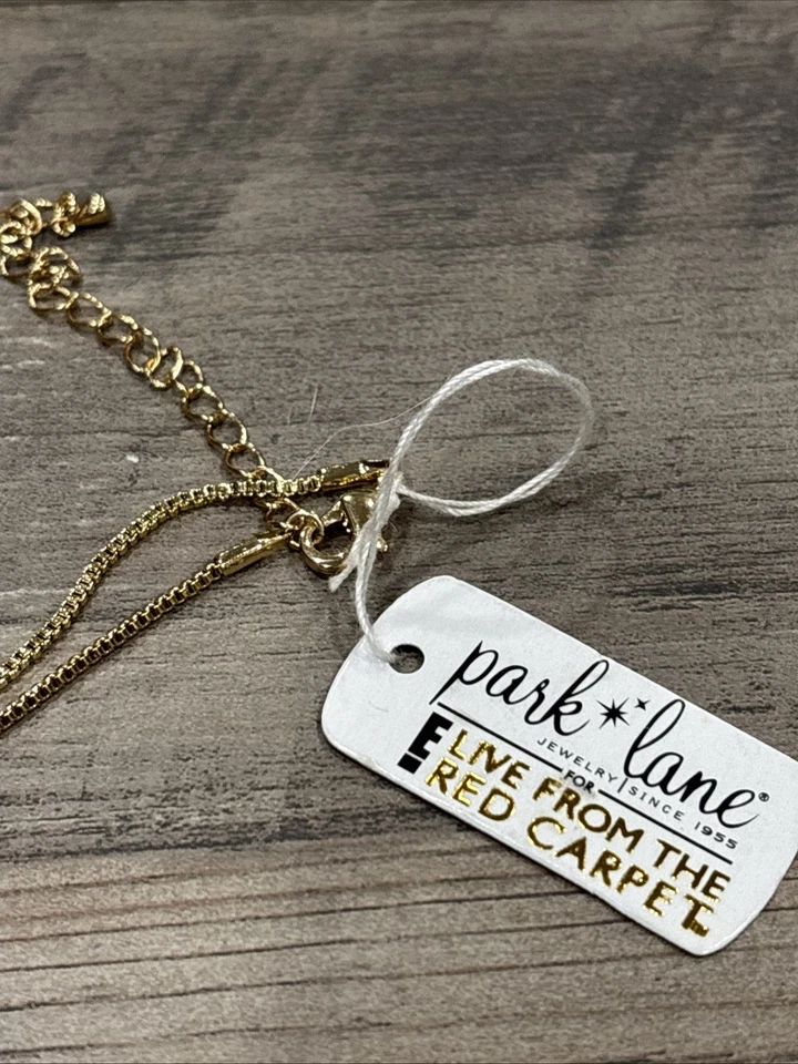 Collar Borla Park Lane E Live From The Red Carpet Tono Dorado Azul Estrás’s Foto 4 de 4