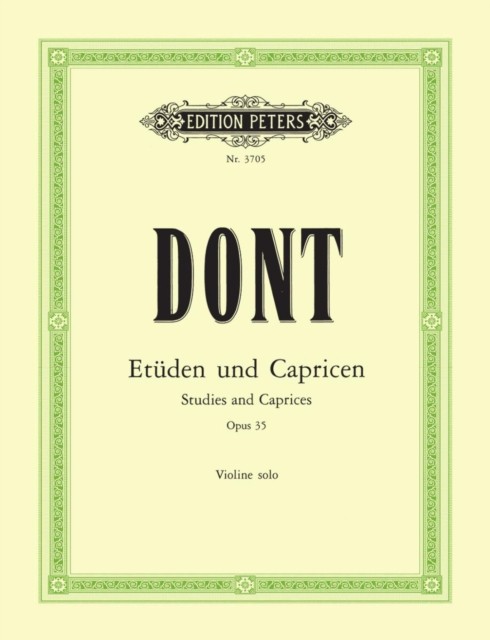 24 Etudes and Caprices Op. 35 for Violin (Sheet music)