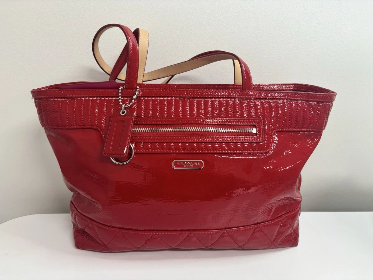 Coach Poppy Tote Red Bags & Handbags for Women for sale | eBay