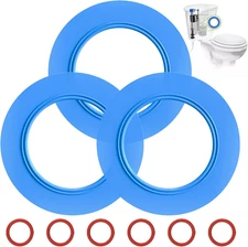 Flush Valve Seal for American Standard and Eljer Toilet, 3 Pack Toilet Parts for