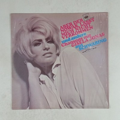 GISELA JONAS Aber Der Nowak Lasst Mich S52564 GEMA LP Vinyl VG++ Cover Shrink