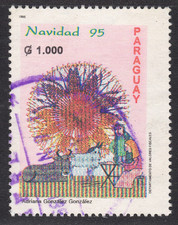 1995 Paraguay SC# 2526 - Nativity - Christmas - Used