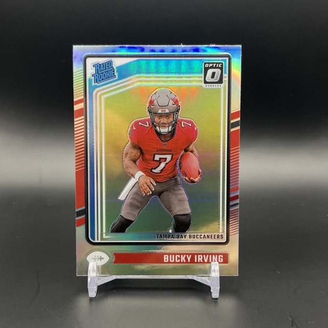 Bucky Irving 2024 Panini Donruss Optic Rated Rookie Holo