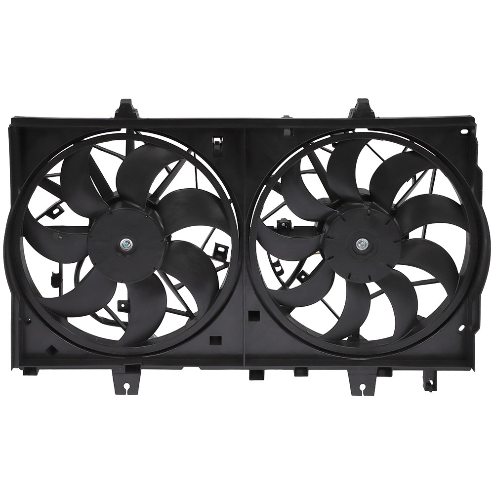 1Pcs Electric Radiator Condenser Cooling Fan Kit For 2014 2015-2018 Nissan Rogue