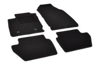 FußMatten FüR Ford Ecosport Vorne Befestigung Autoteppiche Schwarz Automatte