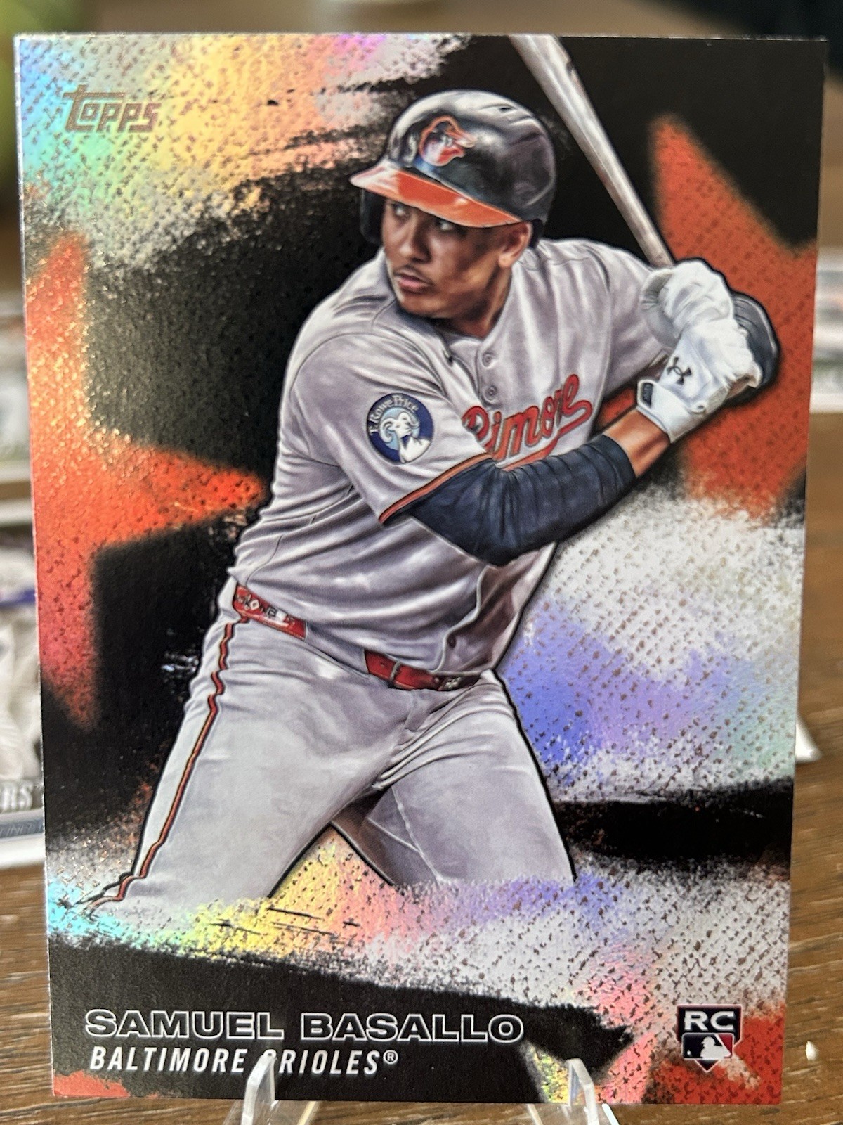 2026 topps baseball series 1 Stars Of MLB Samuel Basallo #SMLB-13