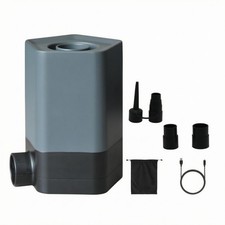 Przenośny inflator 1000 mAh Inflator bezprzewodowy z ładownicą do przechowywania